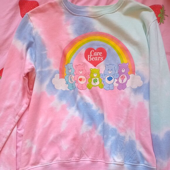 Care Bears Tops - Care Bears Tie-Dye Crewneck Top